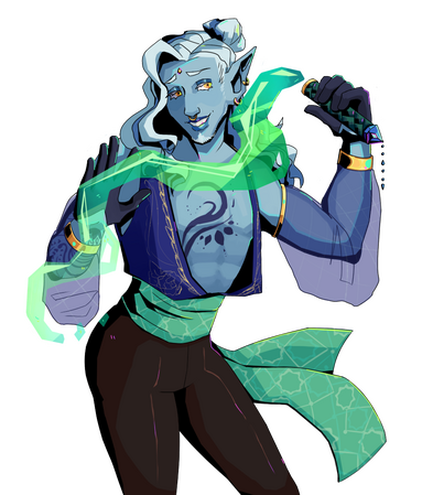 pookie caspian hades style